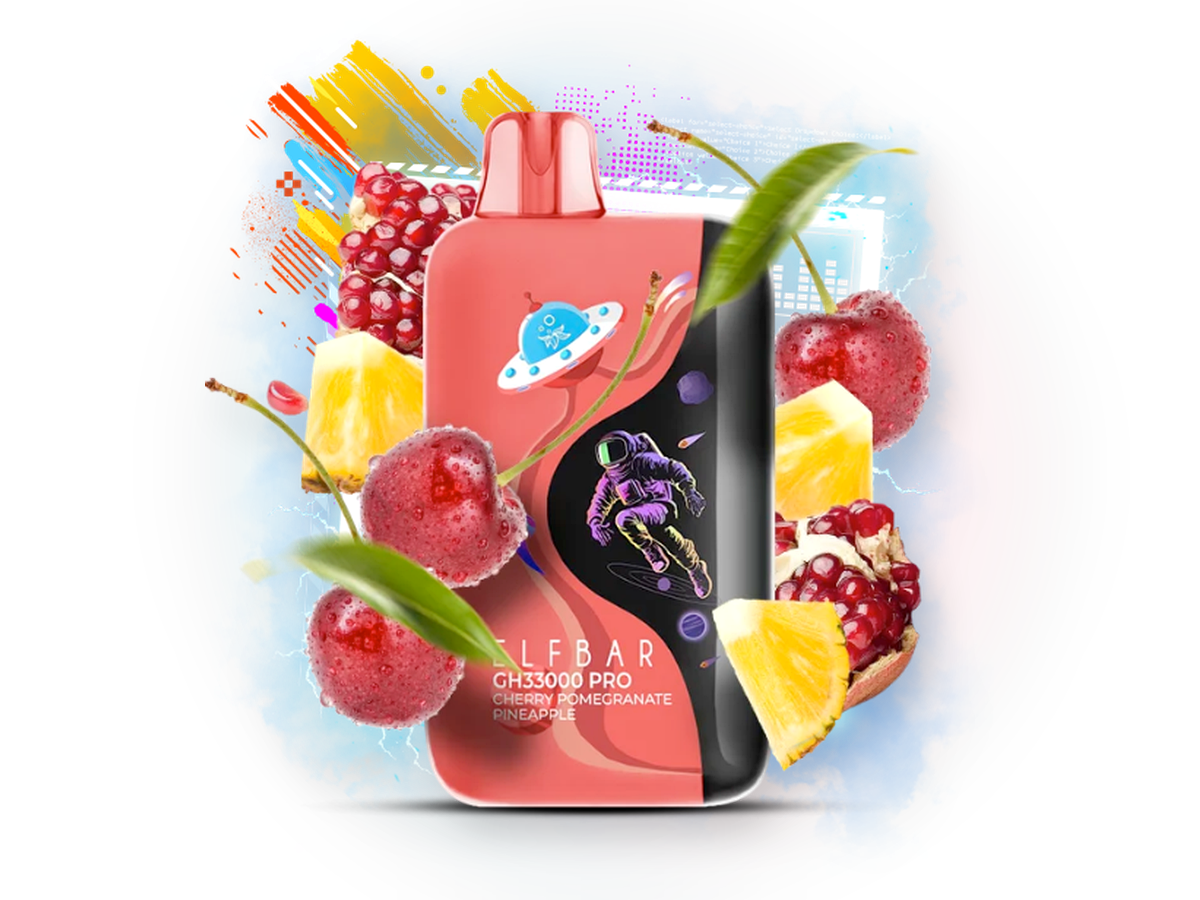 ELFBAR GH33000 Pro Cherry Pomegranate Pineapple